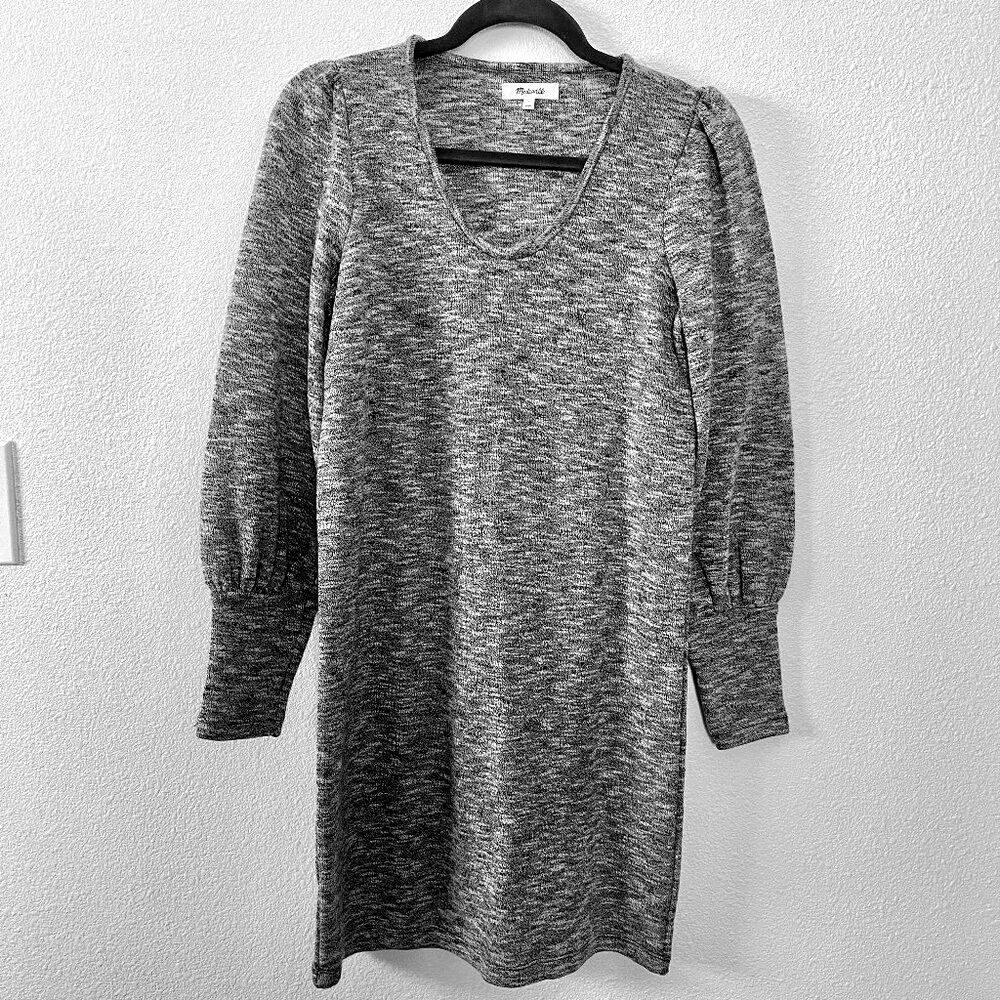 Madewell Gray Sweater Dress